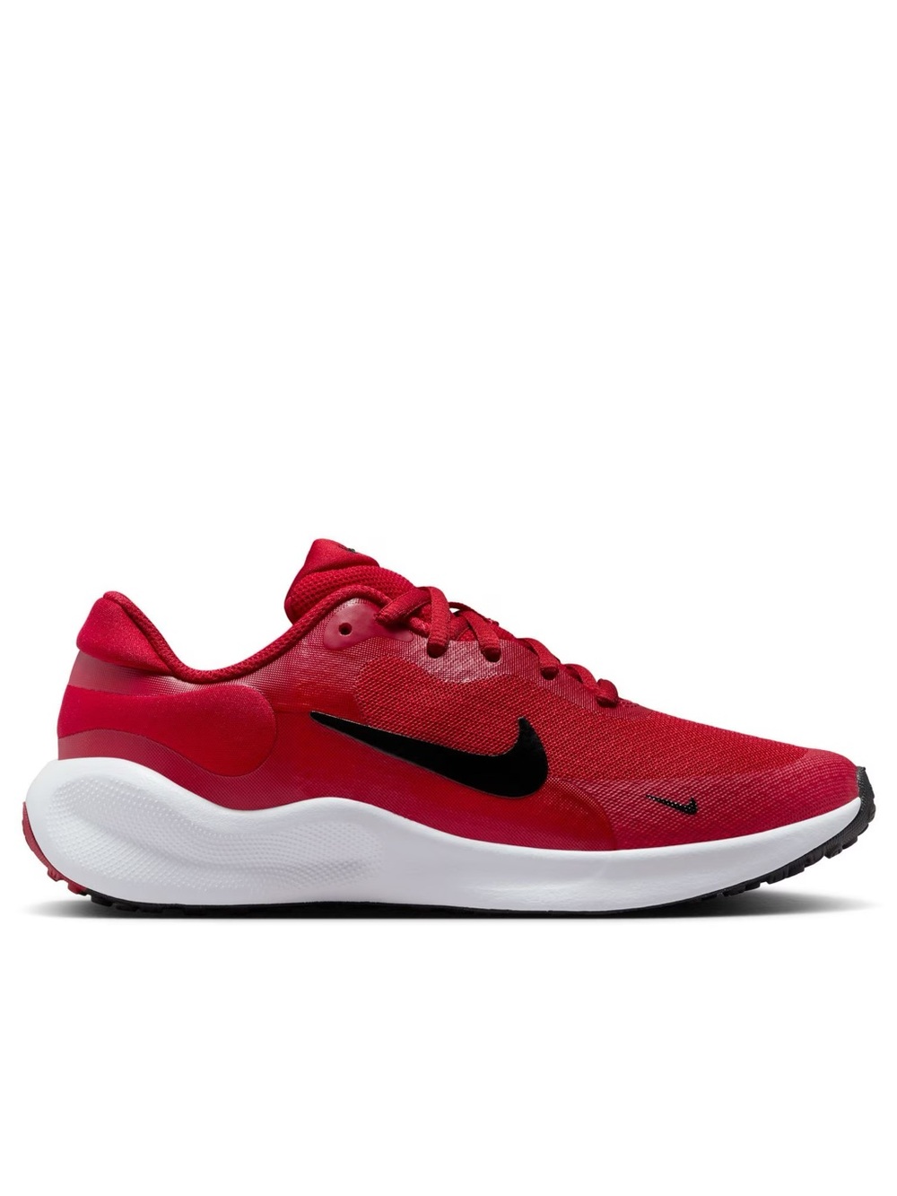 BRAND NEW boy youth nike Nike revolution 7 red shoes size 1Y - Picture 2 of 9